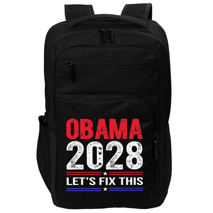 Obama 2028 Lets Fix This Impact Tech Backpack