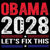 Obama 2028 Lets Fix This 16 in Basic Backpack