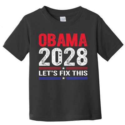 Obama 2028 Lets Fix This Toddler T-Shirt