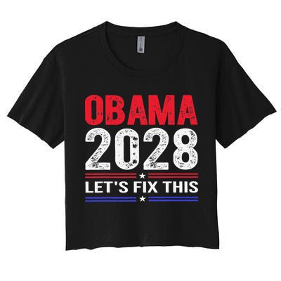 Obama 2028 Lets Fix This Crop Top