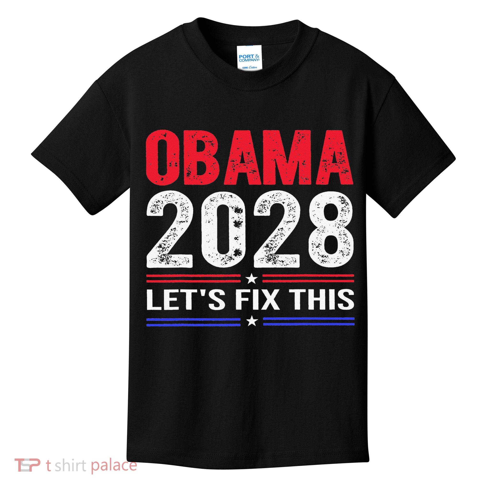 Obama 2028 Lets Fix This Kids T-Shirt