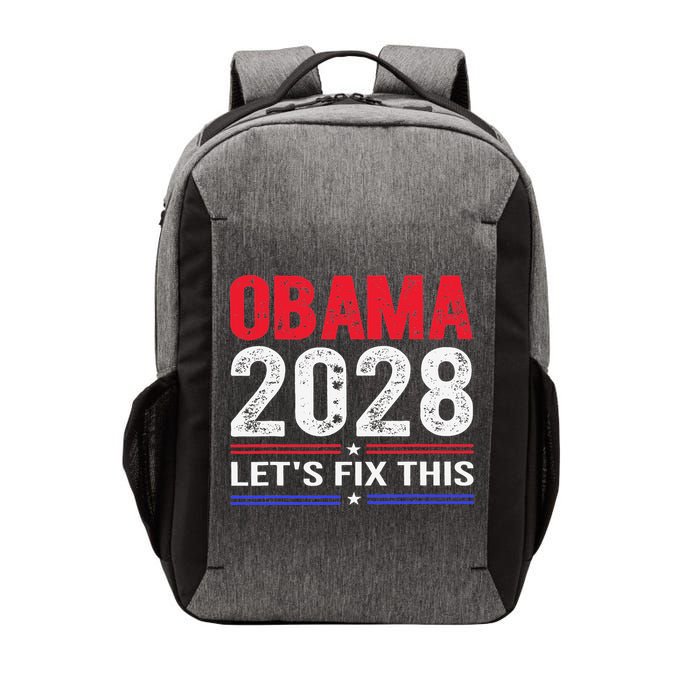 Obama 2028 Lets Fix This Vector Backpack