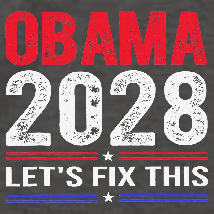 Obama 2028 Lets Fix This Vector Backpack