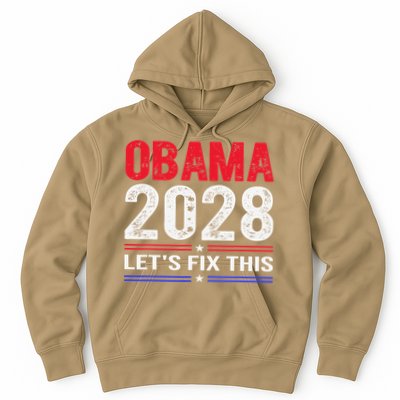 Obama 2028 Lets Fix This Hoodie