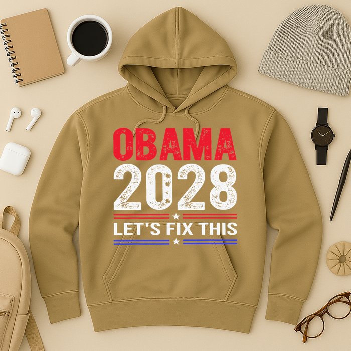 Obama 2028 Lets Fix This Hoodie