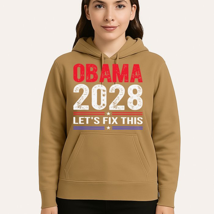 Obama 2028 Lets Fix This Hoodie