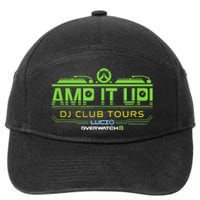 Overwatch 2 Lúcio Amp It Up DJ Club Tours Logo 7-Panel Snapback Hat