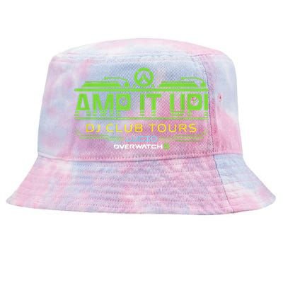 Overwatch 2 Lúcio Amp It Up DJ Club Tours Logo Tie-Dyed Bucket Hat