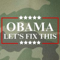 Obama 2028 Let’s Fix This Legacy Tie Dye Trucker Hat