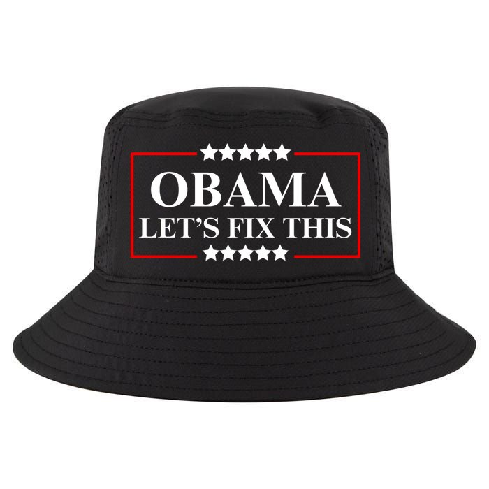 Obama 2028 Let’s Fix This Cool Comfort Performance Bucket Hat