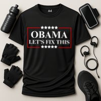 Obama 2028 Let’s Fix This Performance Shirt
