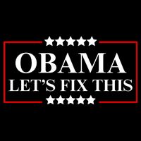 Obama 2028 Let’s Fix This Backpack