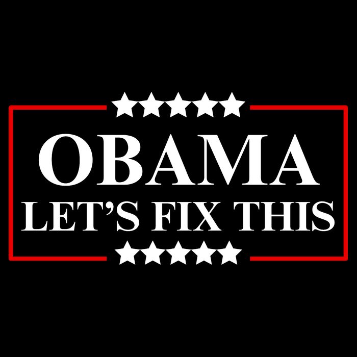 Obama 2028 Let’s Fix This Backpack