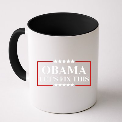 Obama 2028 Let’s Fix This Mug