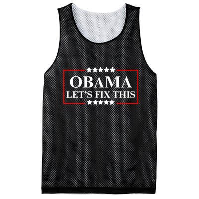 Obama 2028 Let’s Fix This Mesh Reversible Basketball Jersey Tank