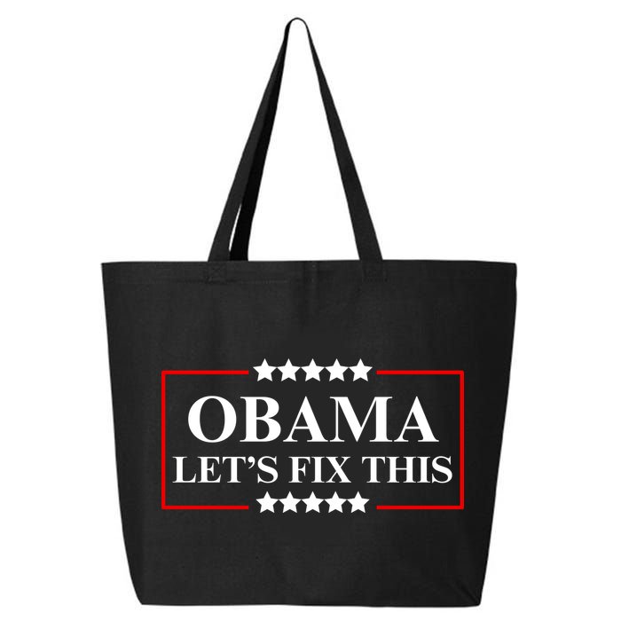 Obama 2028 Let’s Fix This 25L Jumbo Tote