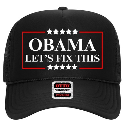 Obama 2028 Let’s Fix This Trucker Hat
