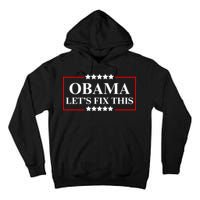 Obama 2028 Let’s Fix This Tall Hoodie