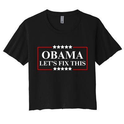 Obama 2028 Let’s Fix This Crop Top