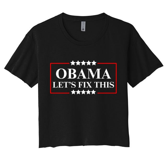 Obama 2028 Let’s Fix This Crop Top