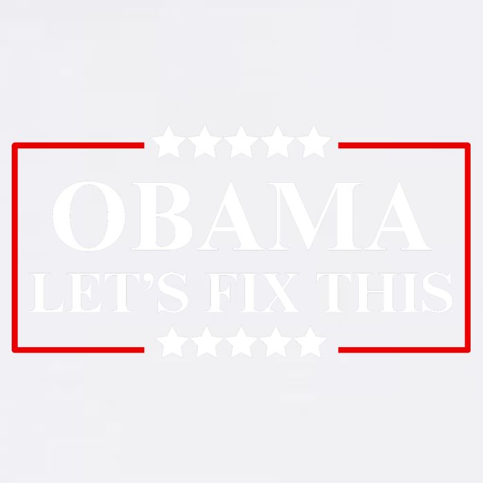 Obama 2028 Let’s Fix This Garment-Dyed Sweatshirt