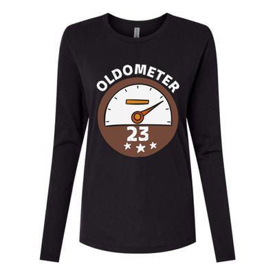 Oldometer 23 Meaningful Gift Womens Cotton Relaxed Long Sleeve T-Shirt