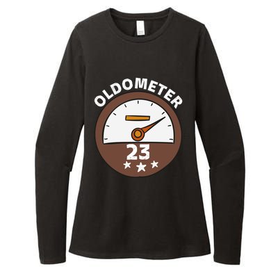 Oldometer 23 Meaningful Gift Womens CVC Long Sleeve Shirt