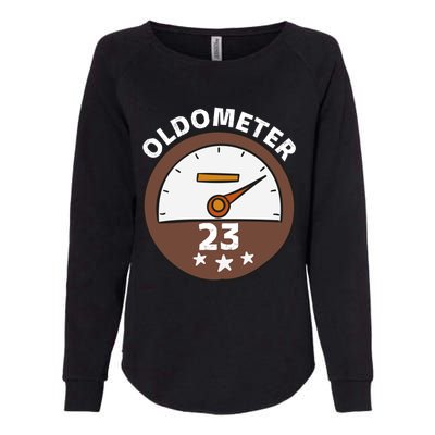 Oldometer 23 Meaningful Gift Womens California Wash Sweatshirt