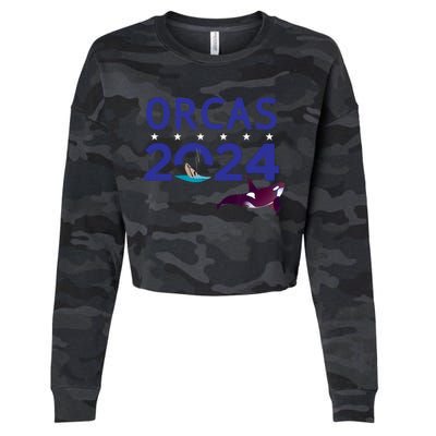 Orcas 2024 Cropped Pullover Crew