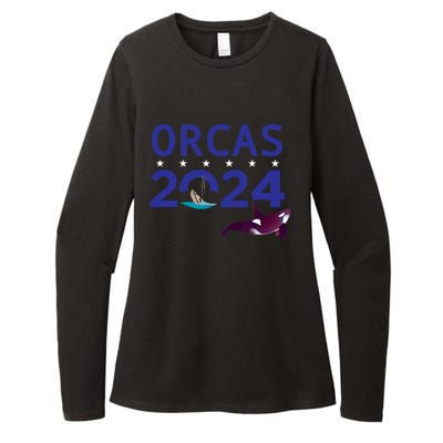 Orcas 2024 Womens CVC Long Sleeve Shirt