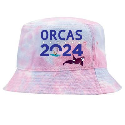 Orcas 2024 Tie-Dyed Bucket Hat