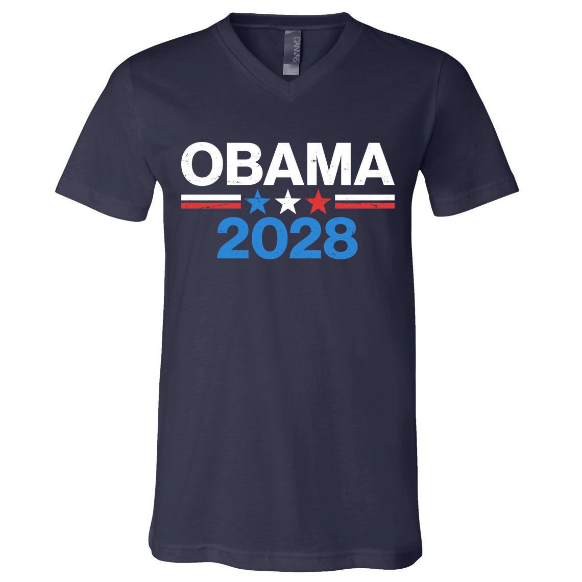 Obama 2028 V-Neck T-Shirt