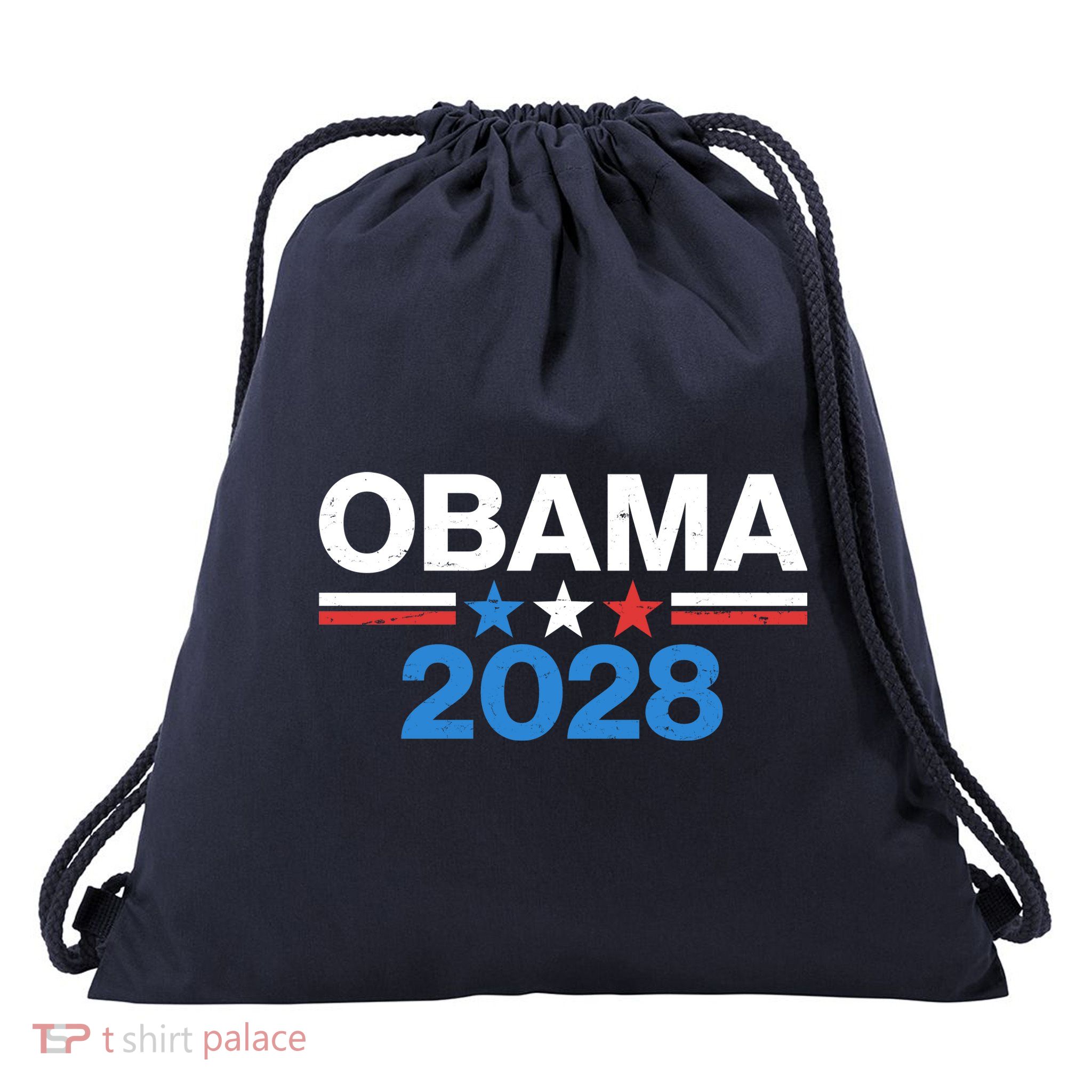 Obama 2028 Drawstring Bag
