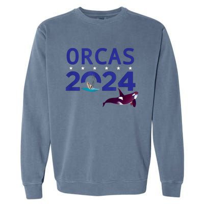 Orcas 2024 Garment-Dyed Sweatshirt