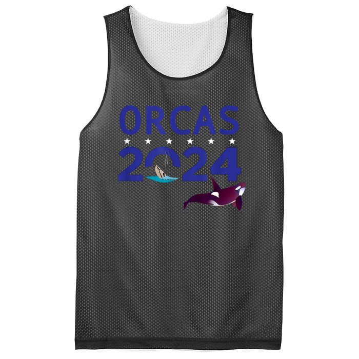 Orcas 2024 Mesh Reversible Basketball Jersey Tank