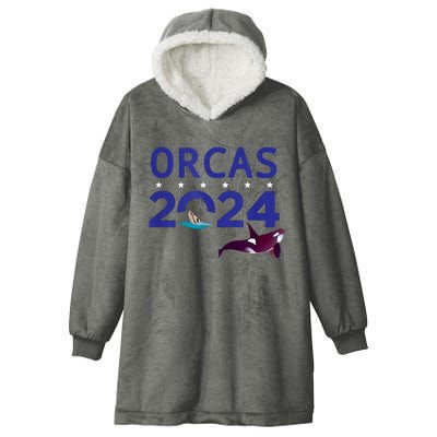 Orcas 2024 Hooded Wearable Blanket