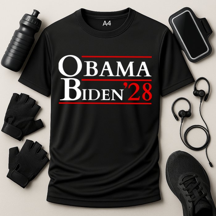 Obama 28 - Retro Campaign Obama Biden Cooling Performance Crew T-Shirt