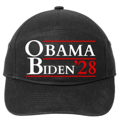 Obama 28 - Retro Campaign Obama Biden 7-Panel Snapback Hat