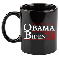 Obama 28 - Retro Campaign Obama Biden 11oz C Handle Ceramic Mug