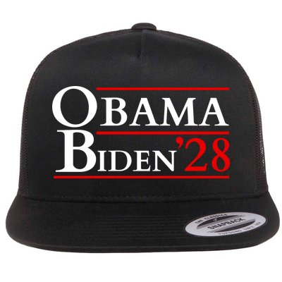 Obama 28 - Retro Campaign Obama Biden Flatbill Hat