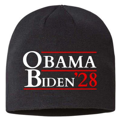 Obama 28 - Retro Campaign Obama Biden Sustainable Beanie