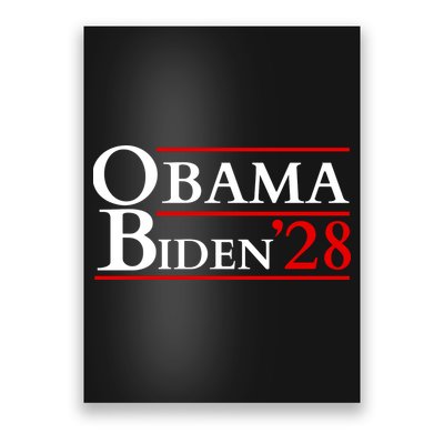 Obama 28 - Retro Campaign Obama Biden Poster