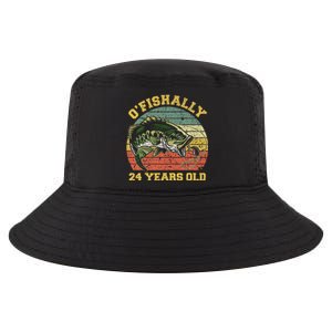 OFishally 24 Years Old Fishing Birthday Theme Party 24th Cool Comfort Performance Bucket Hat