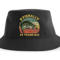 OFishally 24 Years Old Fishing Birthday Theme Party 24th Sustainable Bucket Hat