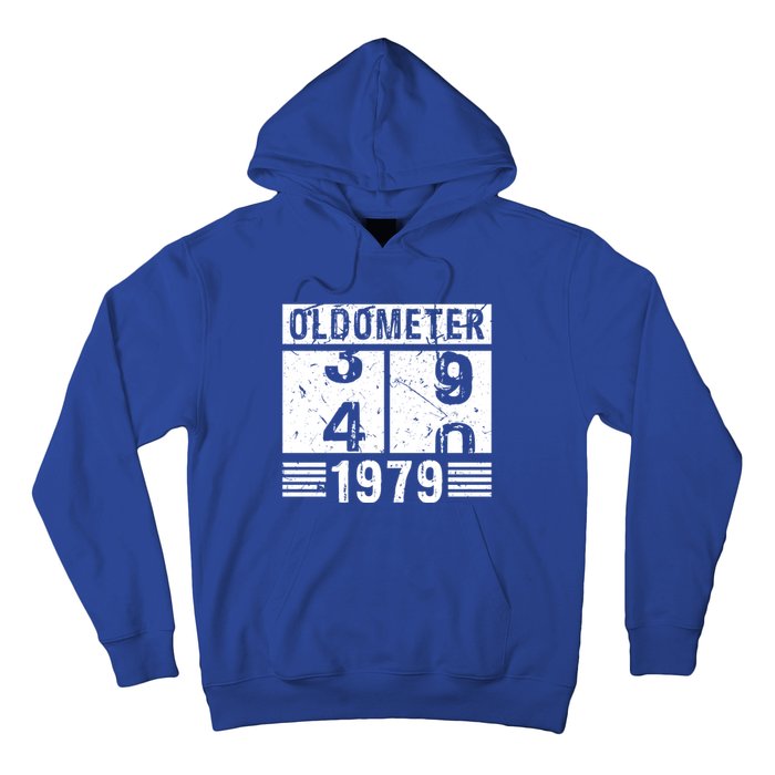 Oldometer 39/40 1979 40th Birthday Funny Gift Hoodie