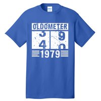 Oldometer 39/40 1979 40th Birthday Funny Gift Tall T-Shirt