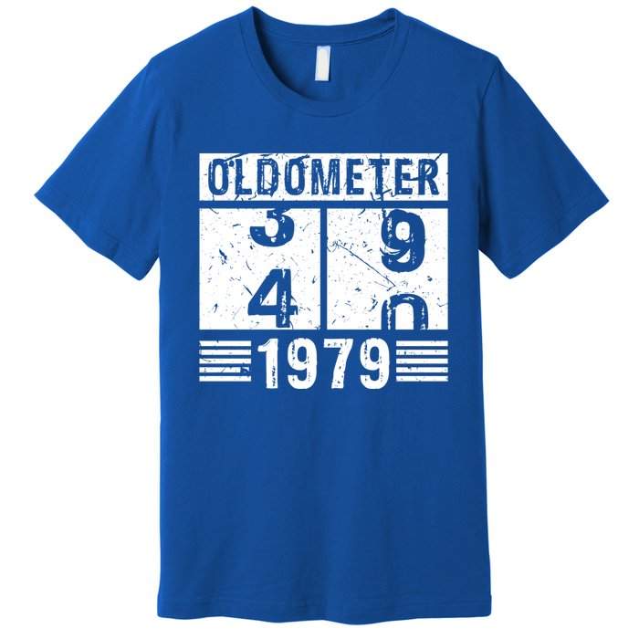 Oldometer 39/40 1979 40th Birthday Funny Gift Premium T-Shirt