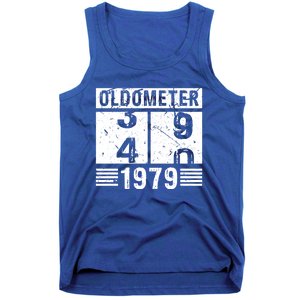 Oldometer 39/40 1979 40th Birthday Funny Gift Tank Top