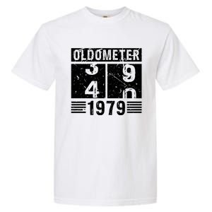 Oldometer 39/40 1979 40th Birthday Funny Gift Garment-Dyed Heavyweight T-Shirt