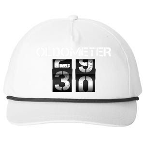 Odometer 30th Birthday Party 30 Years Old Joke Cars Bcool Giftday Gift Snapback Five-Panel Rope Hat